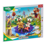 Trefl Puzzle Cadre Famille Treflik 25 Pièces - 3A+