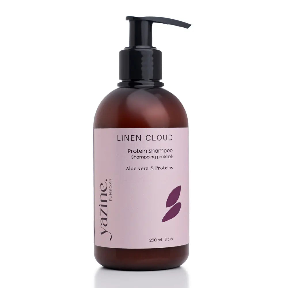Yazine Shampoing Hyper Protéiné À l'Aloe Vera Sans Sulfates - 200ml