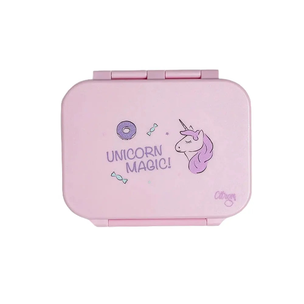 Lunchbox Tritan 3 Compartiments Citron - Unicorn