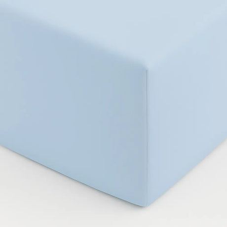 Bambidou Drap Housse 90x200 cm - Bleu Ciel