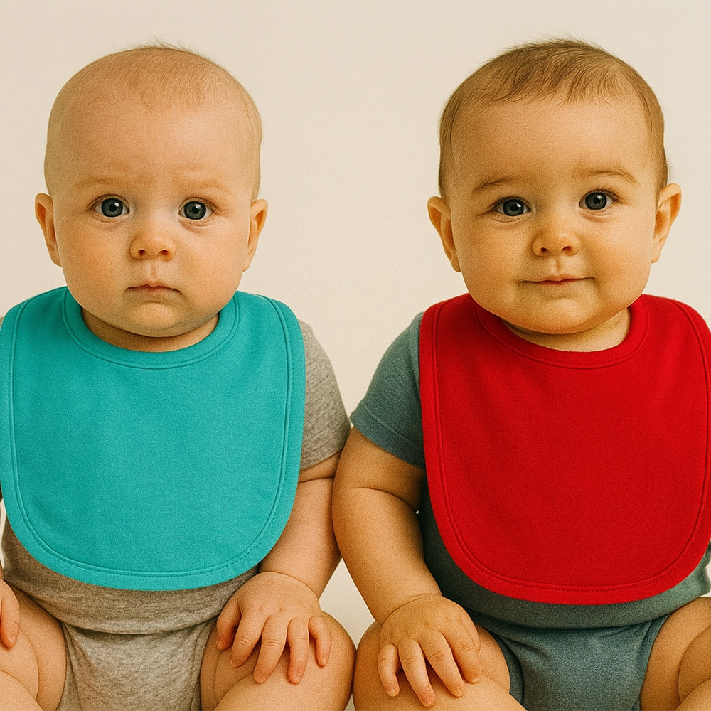 Babymat Lot de 2 Bavoirs - Tic & Tac
