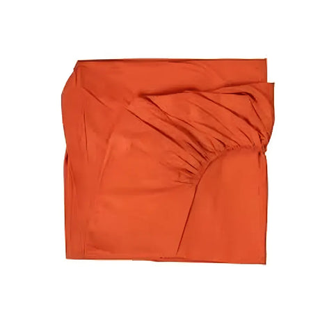 Bambidou Drap Housse 140 x 70 cm en Coton - Terracota