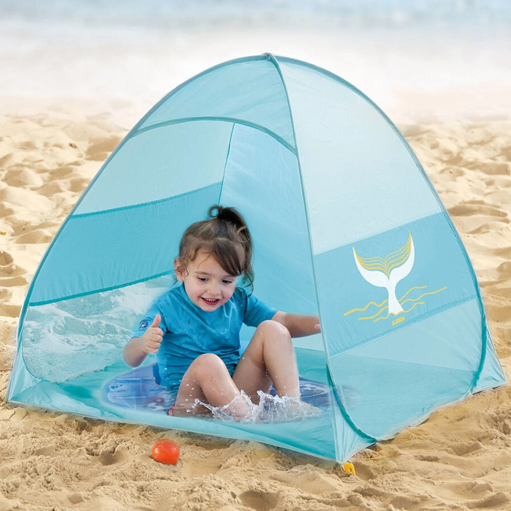 Piscina emergente multifunción Ludi con carpa anti-UV
