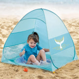 Piscina emergente multifunción Ludi con carpa anti-UV