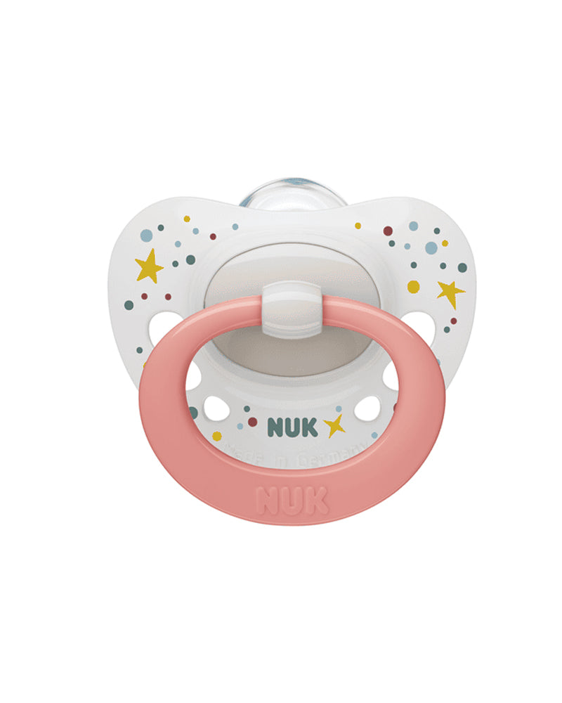 Sucette NUK Signature 0-6M - Rose