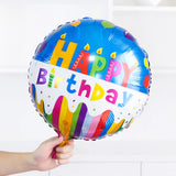 Happy Birthday Round Foil Balloon – 42cm