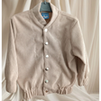 Baby Bulle Veste Bomber en Velours - Beige