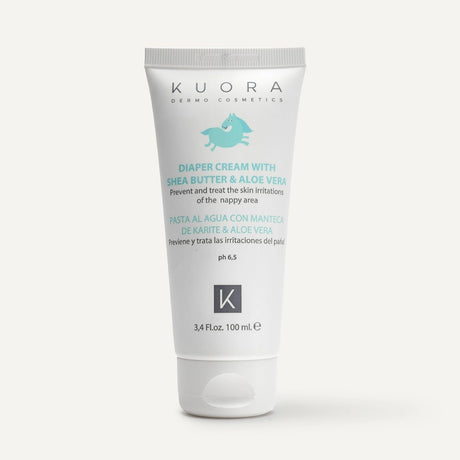 KUORA - Crema de Pañal con MANTECA DE KARITÉ y ALOE VERA 100ml