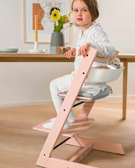 Stokke Chaise Haute Tripp Trapp Chair - Serene Pink