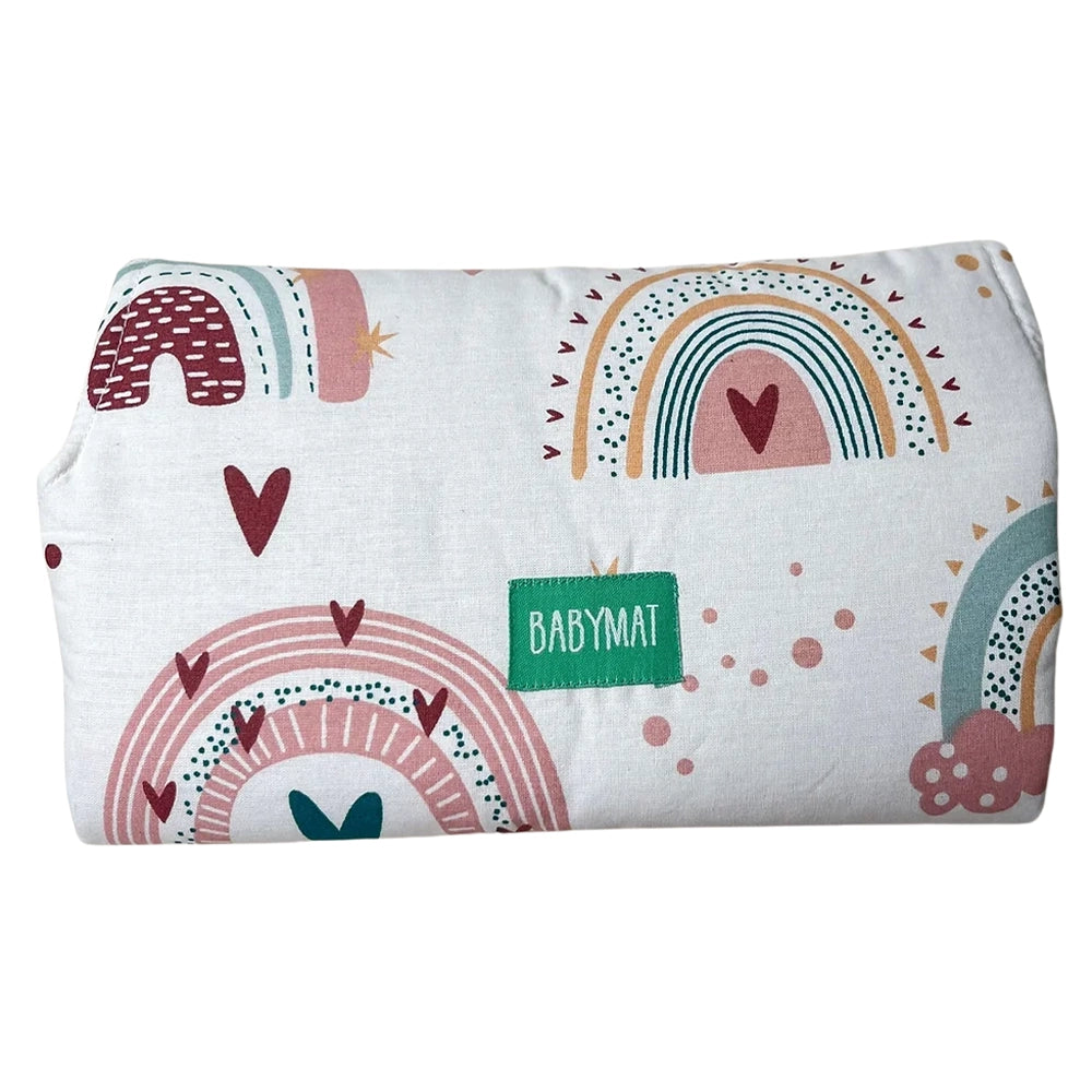 Babymat Tapis à Langer - Happiness Rose