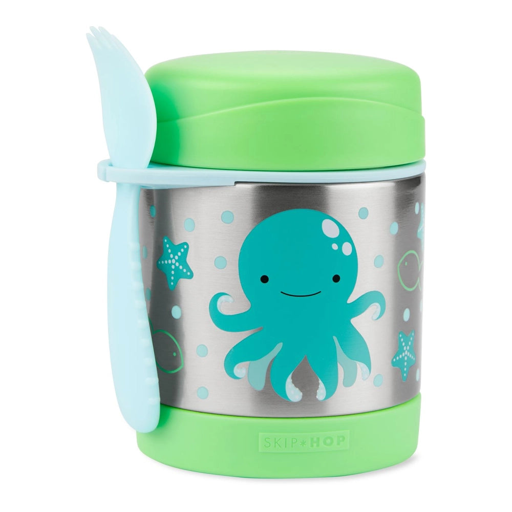 Skip Hop Thermos Isotherme en Acier Inoxydable Zoo 325ml - Octopus