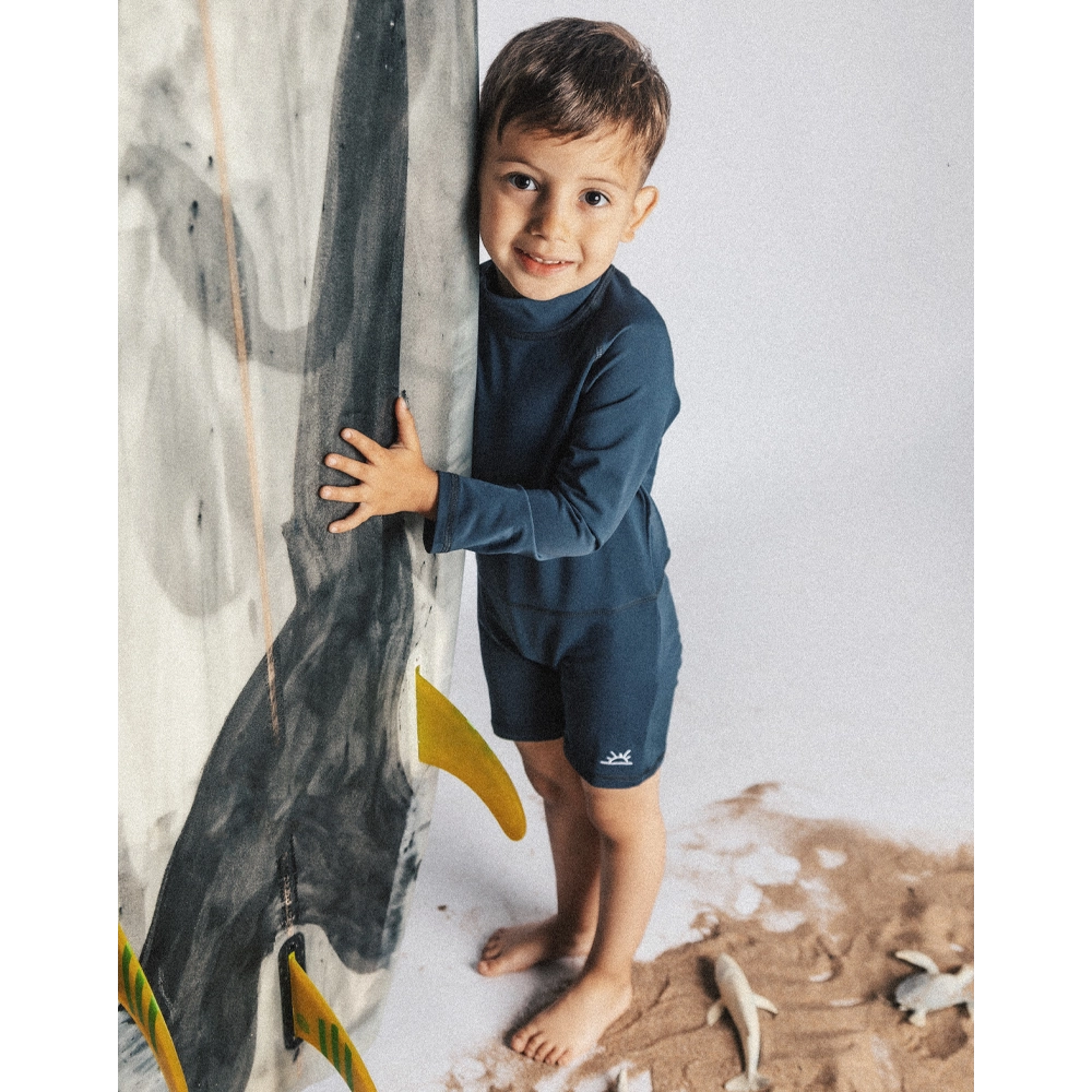 Shems Kids Combinaison Anti-UV Dumbo - Bleu Marine