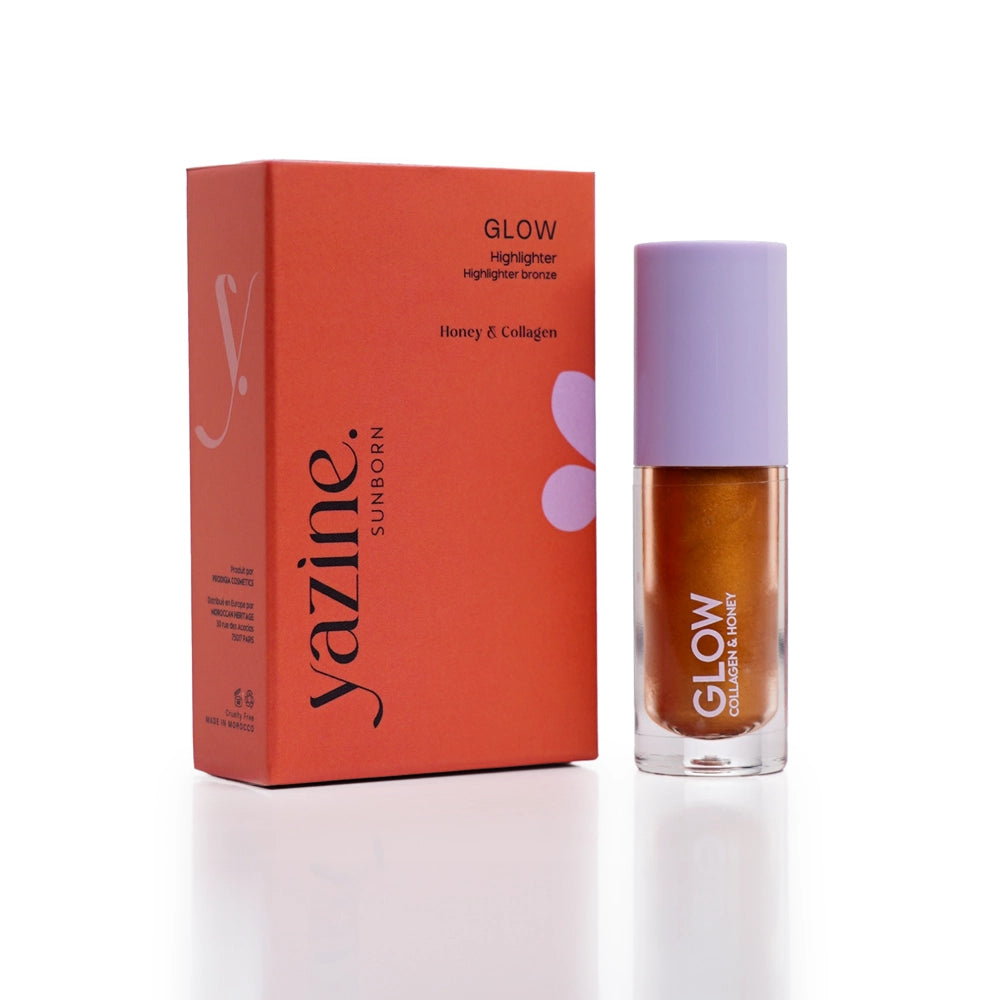 Yazine Glow Enlumineur Bronze au Miel & Collagène