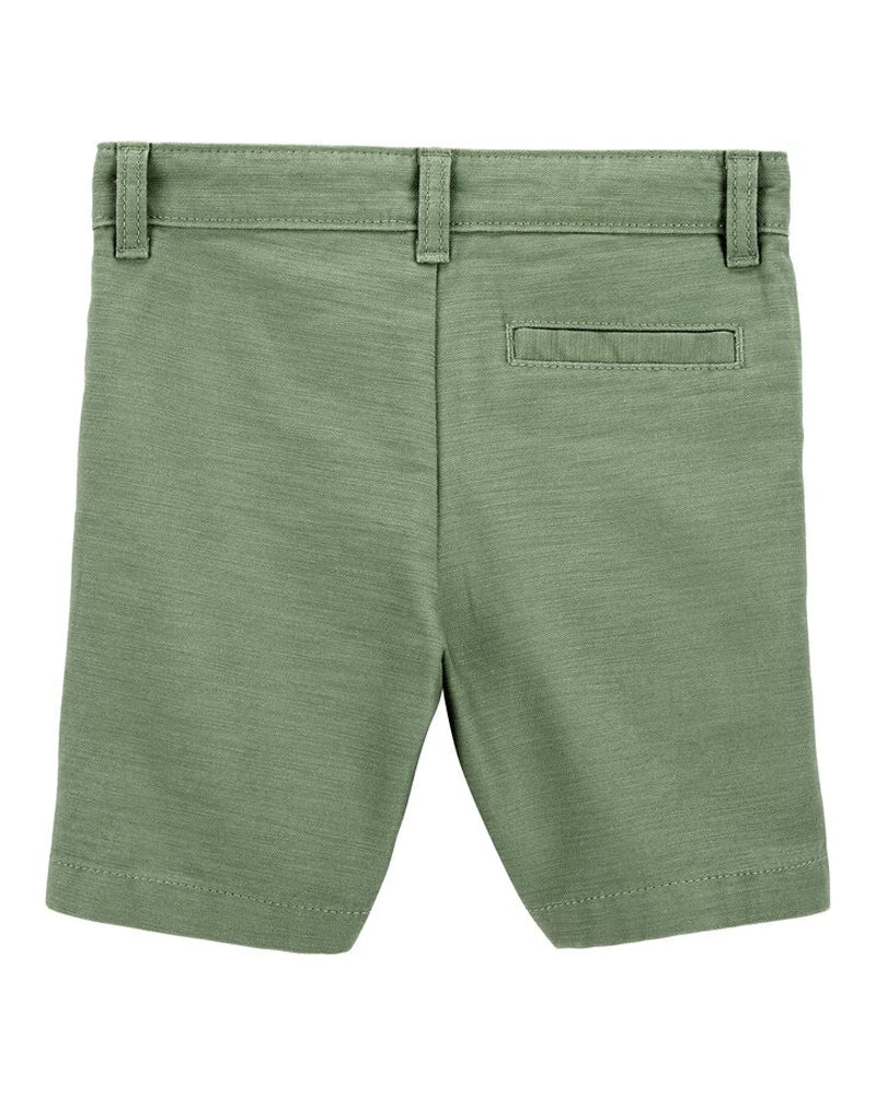 Baby Carter's Soft Cotton Shorts - Green