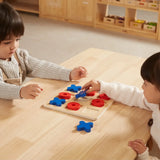 Viga Toys Juego de Tres en Raya de Madera - 3A+