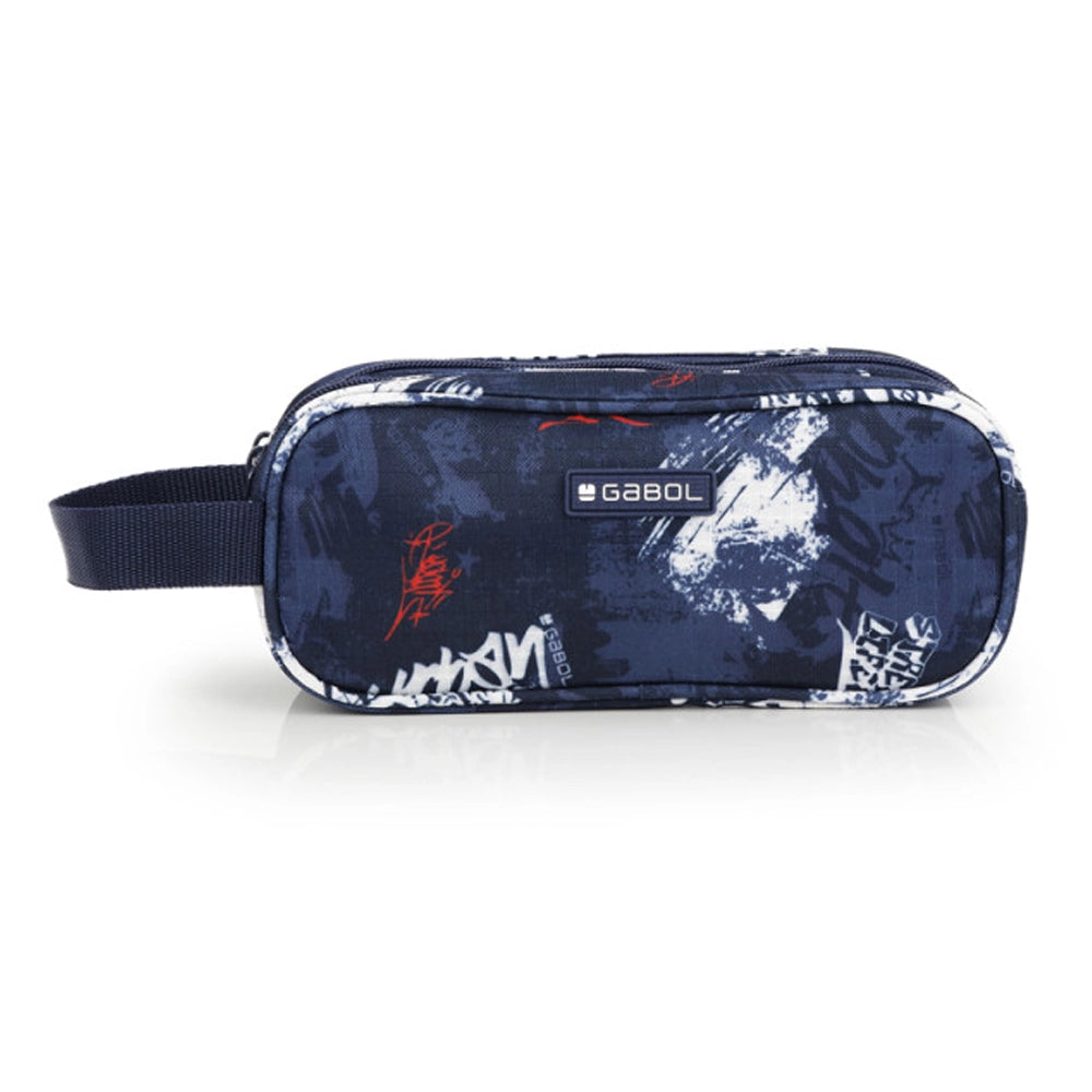 Gabol Trousse Triple DASH avec Poignée - Bleu Marine