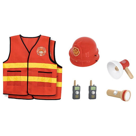 فيغا تويز طقم رجل إطفاء للأطفال 8 قطع - لعمر 3 سنوات فأكثر