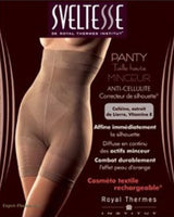 Sveltesse Lingerie Amincissante Panty Taille Haute - Noir