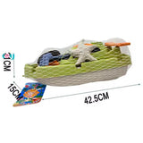 Large Beach Boat with Molds