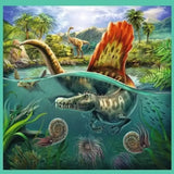 Trefl Puzzle 3en1 Dinosaures - 3A+