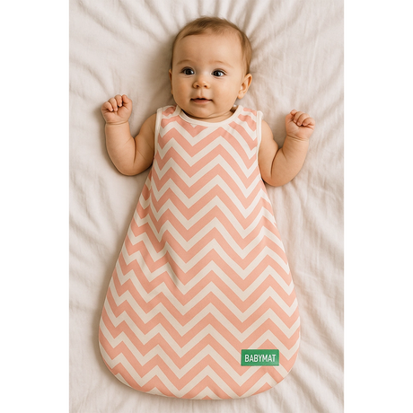 Babymat Gigoteuse Mi Saison - Zig Zag Rose