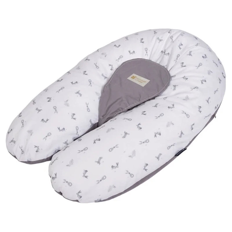 Coussin d'Allaitement & Grossesse 3en1 Multirelax - Lapins