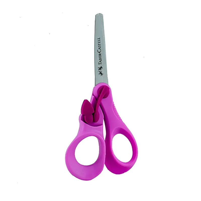 Faber-Castell Easy Cut Educational Scissors - Pink