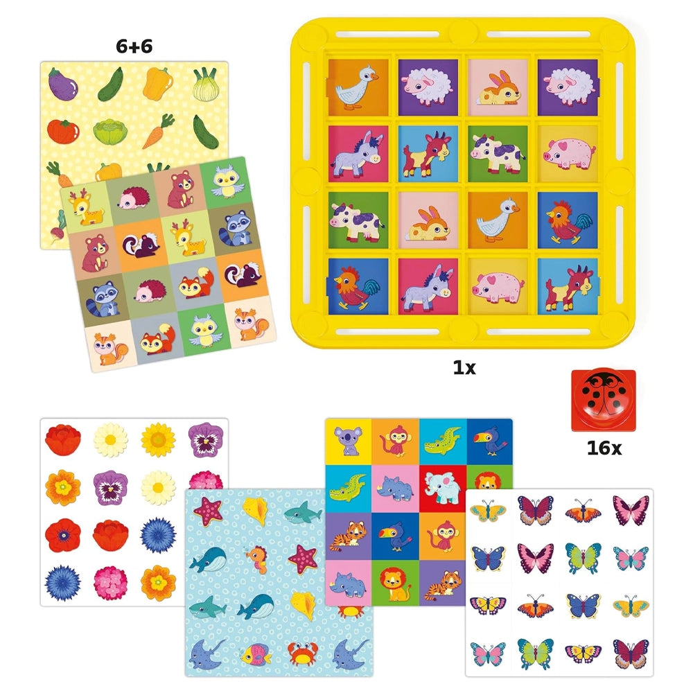 Quercetti Fantamemo - Memory Game 3A+