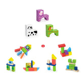 Viga Toys Blocs de Construction la Ferme 2A+ - 50 Pièces