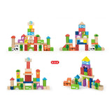 Viga Toys Blocs de Construction la Ferme 2A+ - 50 Pièces