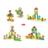 Viga Toys Blocs de Construction Zoo 2A+ - 50 Pièces