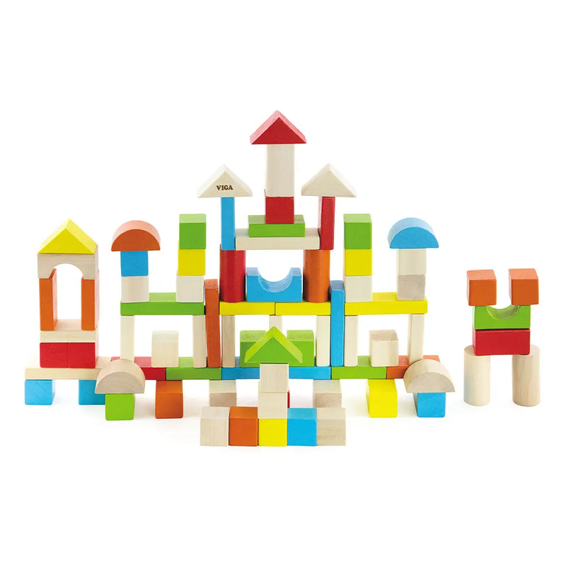 Viga Toys Blocs de Construction 2A+ - 80 Pièces