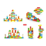 Viga Toys Blocs de Construction de 2.5 cm d'Epaisseur  2A+ - 80 Pièces