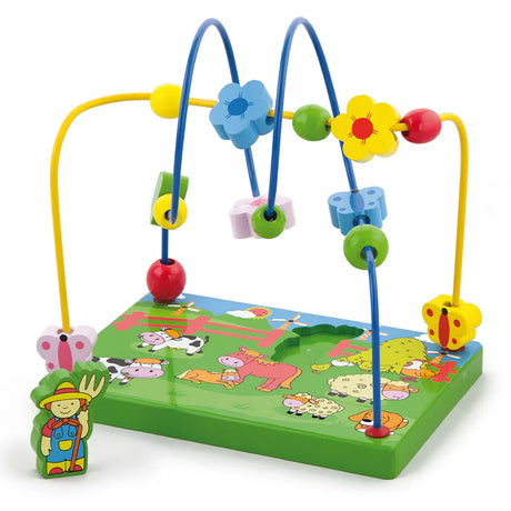 Viga Toys Labyrinthe en Perle la Ferme 12M+