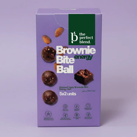 The Perfect Blend Brownie Bite Energy Balls Box of 5x2 = 10