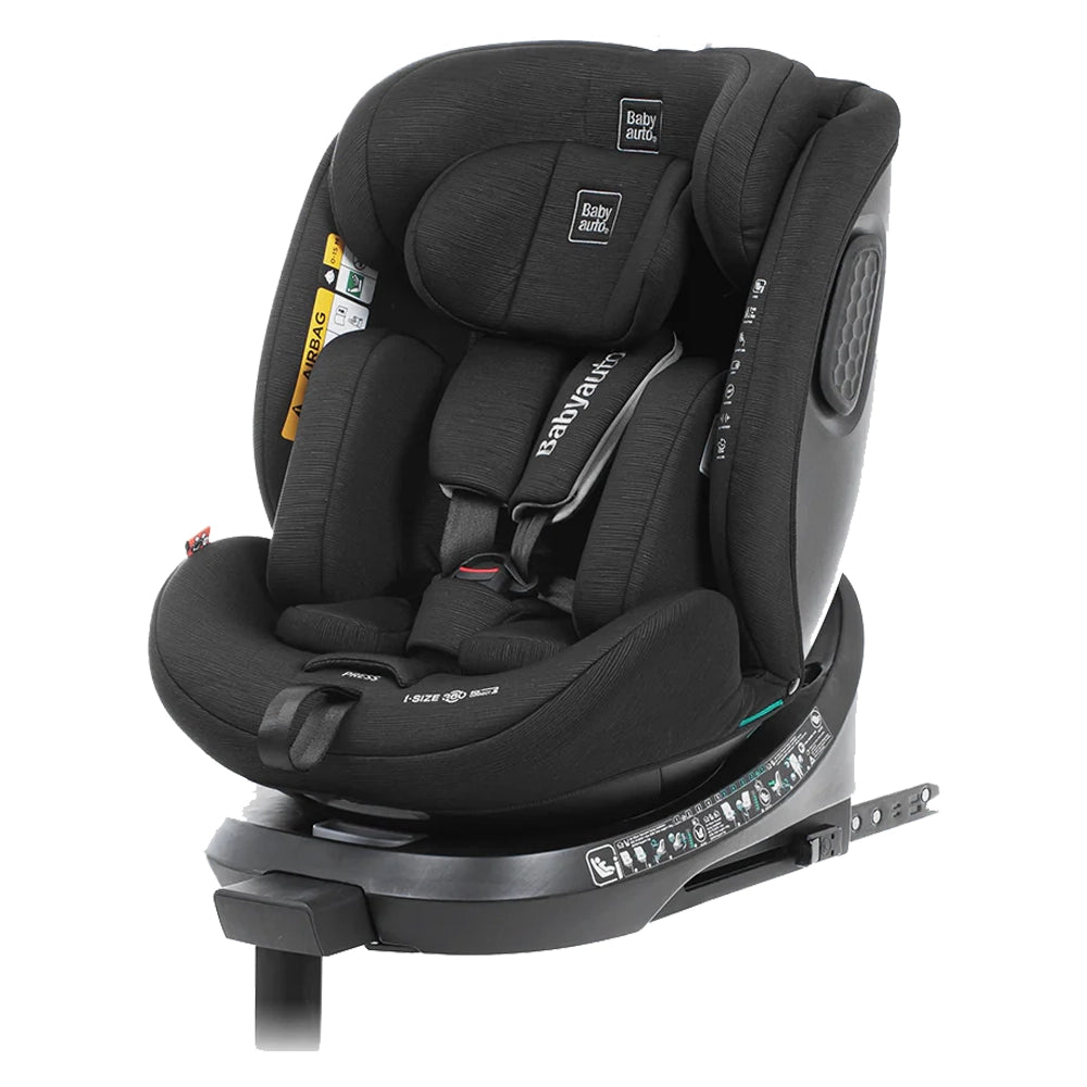 Siège Auto Babyauto Core 40-150 cm Groupe 0+/1/2/3 - Noir