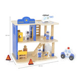 فيغا تويز مركز شرطة خشبي مع إكسسوارات – +3 سنوات