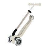 Globber Trottinette Évolutive GO-UP Deluxe LED 360° - Beige