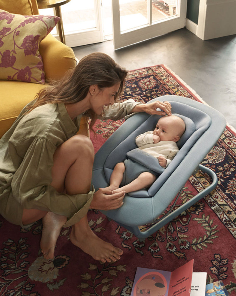 cybex lemo 4 in 1 stone blue Cybex Lemo Bouncer - Stone Blue | Wlidaty Morocco