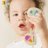 فيغا تويز كتاب أبجدي خشبي صغير – +12 شهر