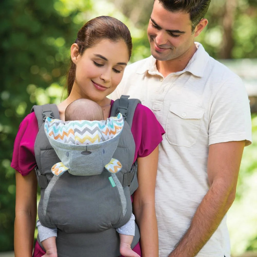 Infantino Porte-Bébé à Capuche Cuddle Up - Gris