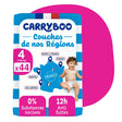 Carryboo de nos Régions Couches Écologiques Taille 4 (7-18kg) - 44 Unités