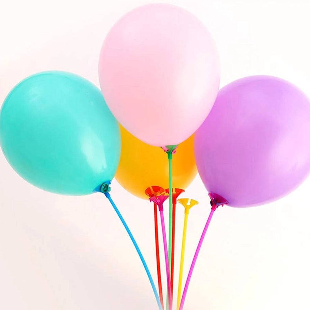 Lote de 100 Varillas para Globos - Multicolor