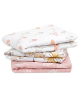 Lot de 3 Musy-Langes 70x70cm mousseline de coton Aden+Anais - Earthly