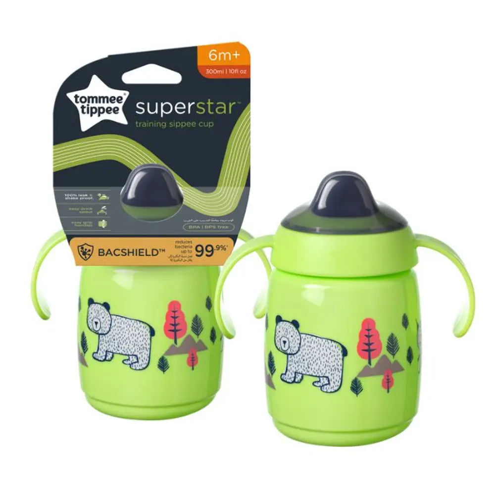 Tommee Tippee Tasse d'Apprentissage Anti-Fuite 300ml 6M+ - Vert