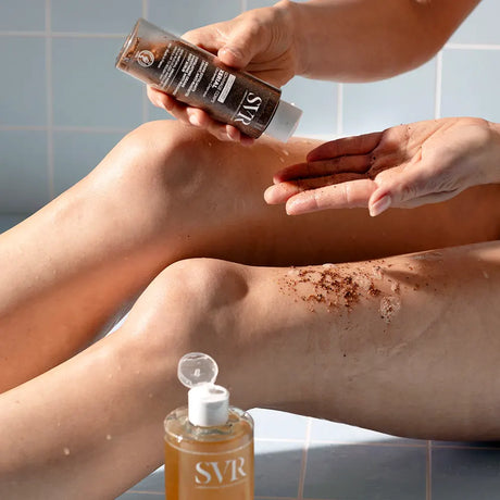 SVR XERIAL Body Scrub 100g + Free TOPIALYSE Cleansing Oil 55ml