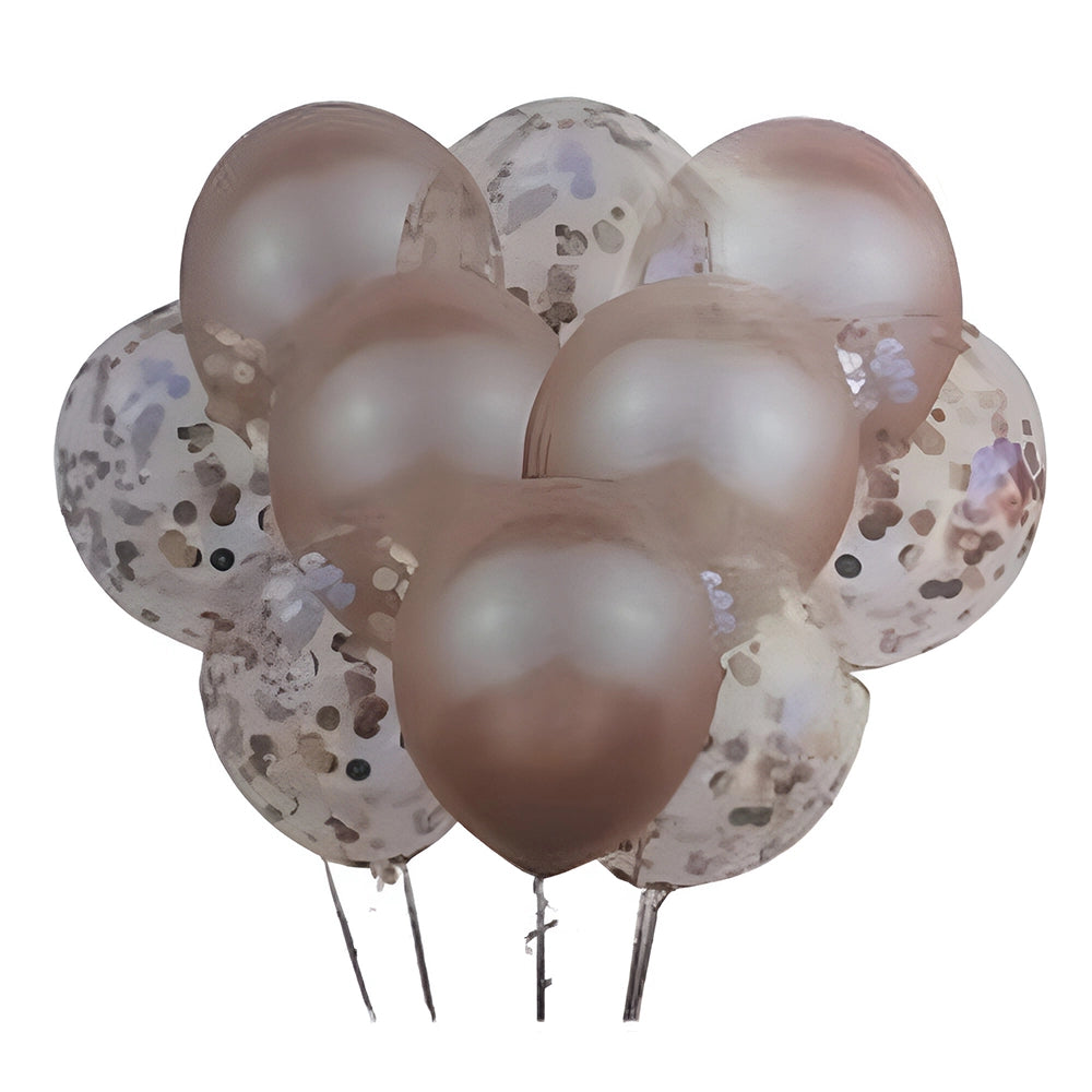 Pack 10 Ballons Pour Fête - Gris