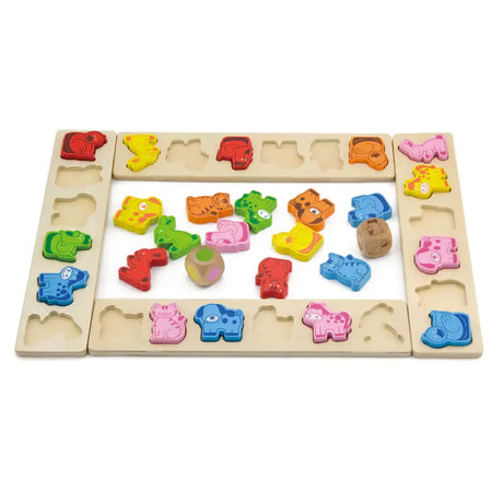 Viga Toys Jeu d’Association d’Animaux – 3A+