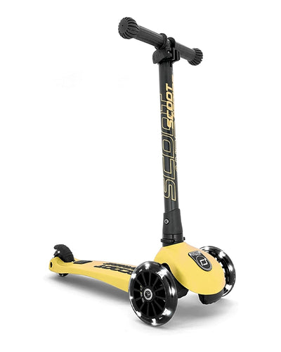 Scoot And Riide  Trottinette 2en1 Highwaykick 3 Led  - Citron