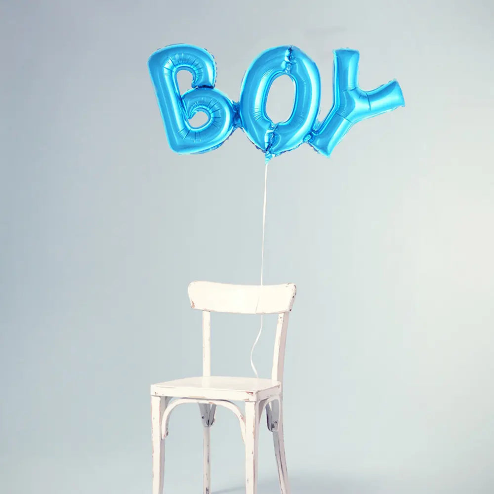 Ballon Aluminium BOY – 91 x 36cm